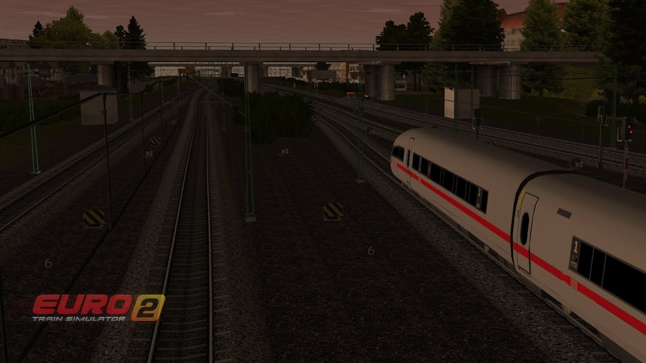 Euro train simulator 2 । (Olching to ausburg) । 130 kmh 
