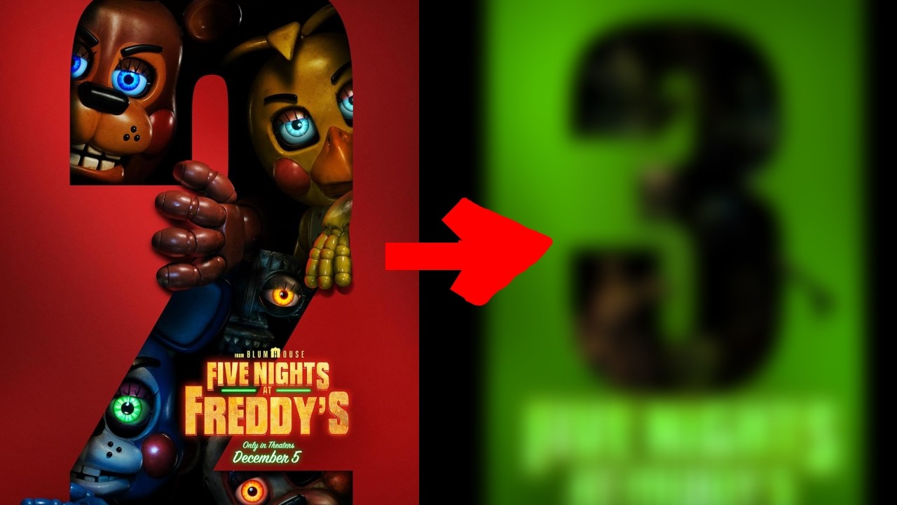 I made a Fnaf 3 movie poster