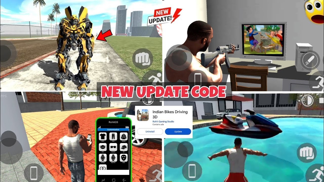 NEW UPDATE 2026! All SECRET CHEAT CODE INDIAN BIKE DRIVING 3D NEW UPDATE 2026