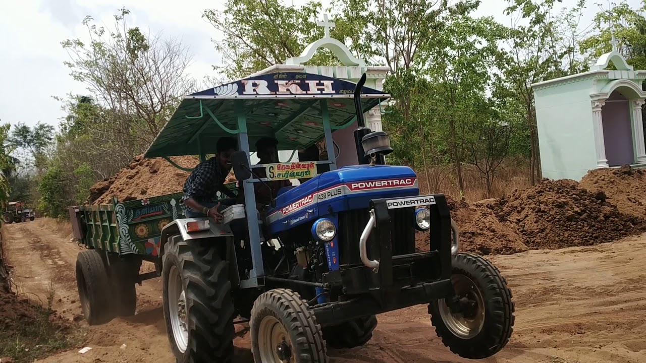 Power tractor wheeling