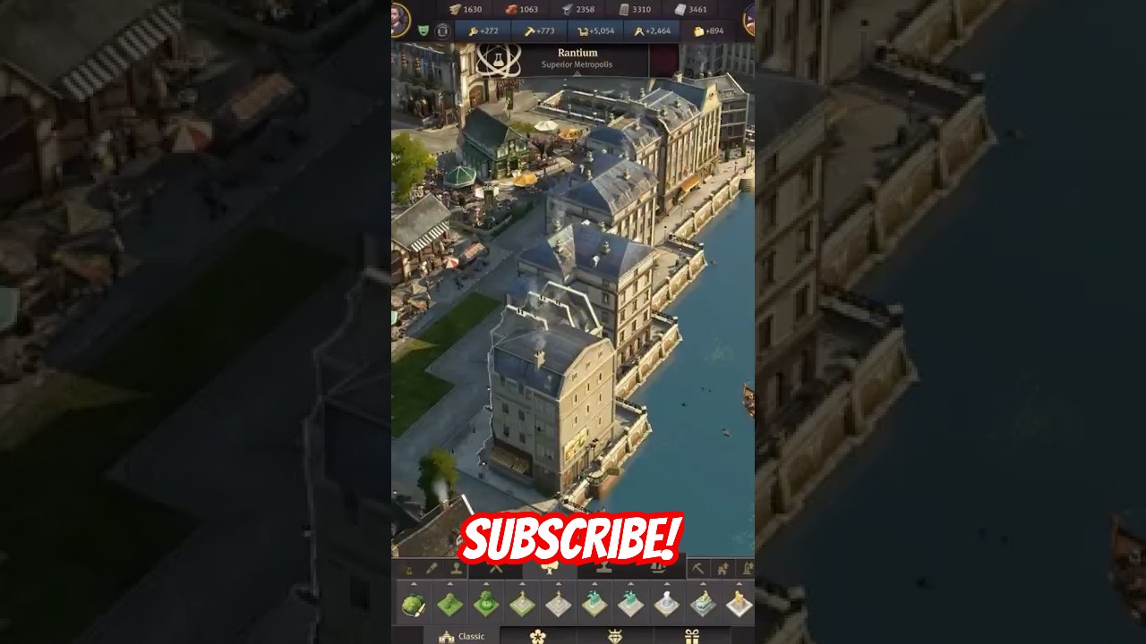 Моё перфекционистское программирование и остроумие в действии #anno1800 #игры #стратегииигры #гор...