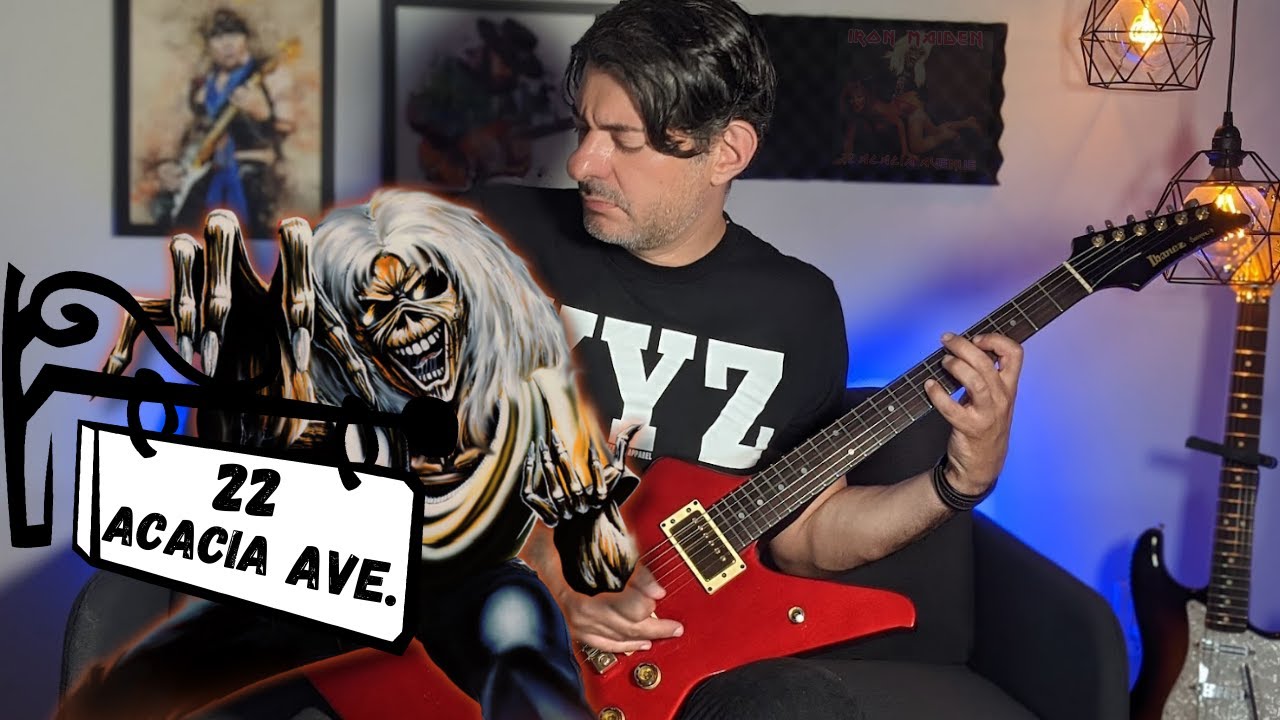 22 Acacia Avenue - Iron Maiden FULL Guitar Cover