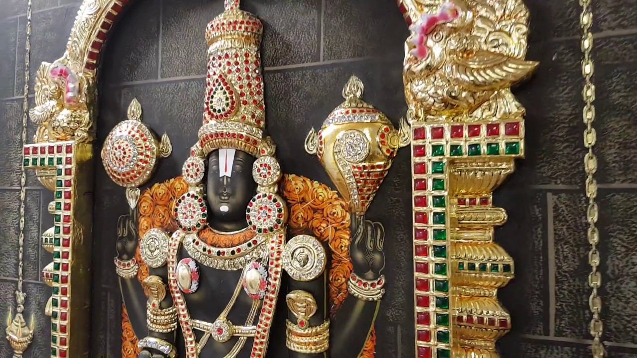Balaji 3d Tanjore Painting