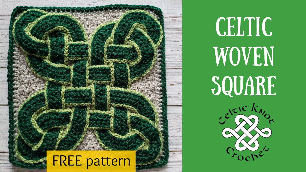 Celtic Crochet Square Step-by-Step Tutorial
