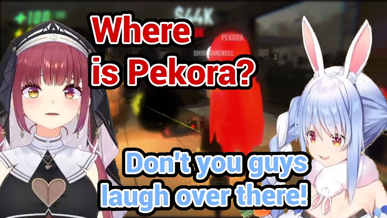 Flare Accidently Killed Pekora and Everybody is Laughing Really Hard with Marine Noel in R.E.P.O.!!!