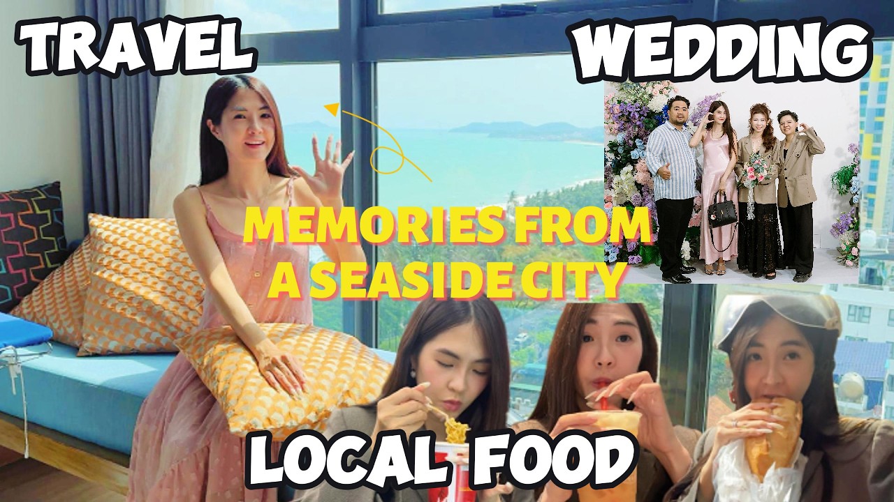 #01 Seaside City Memories | Travel, Food & a Friend’s Wedding👰‍♀️💍👰‍♀️