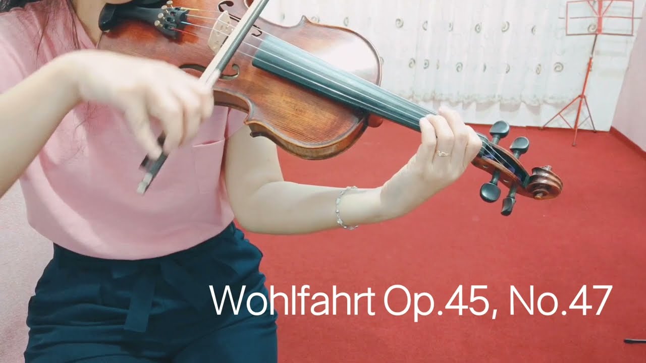 Wohlfahrt Op.45 Violin Etude No.47