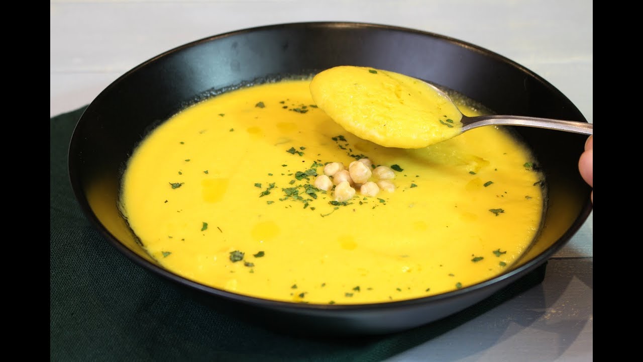 Crema de garbanzos con Thermomix | Receta súper nutritiva