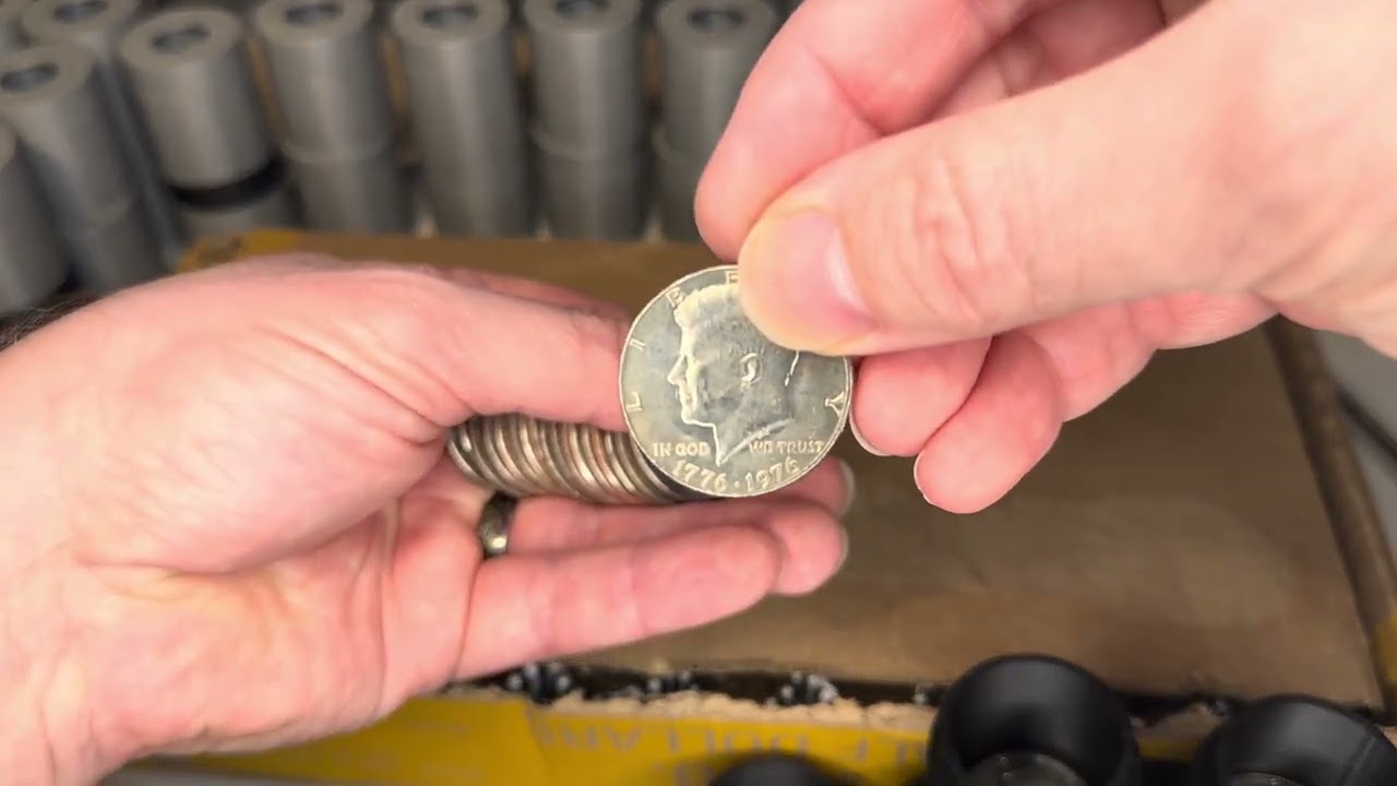 Roll Hunting Half Dollars Box 1 Roll 12