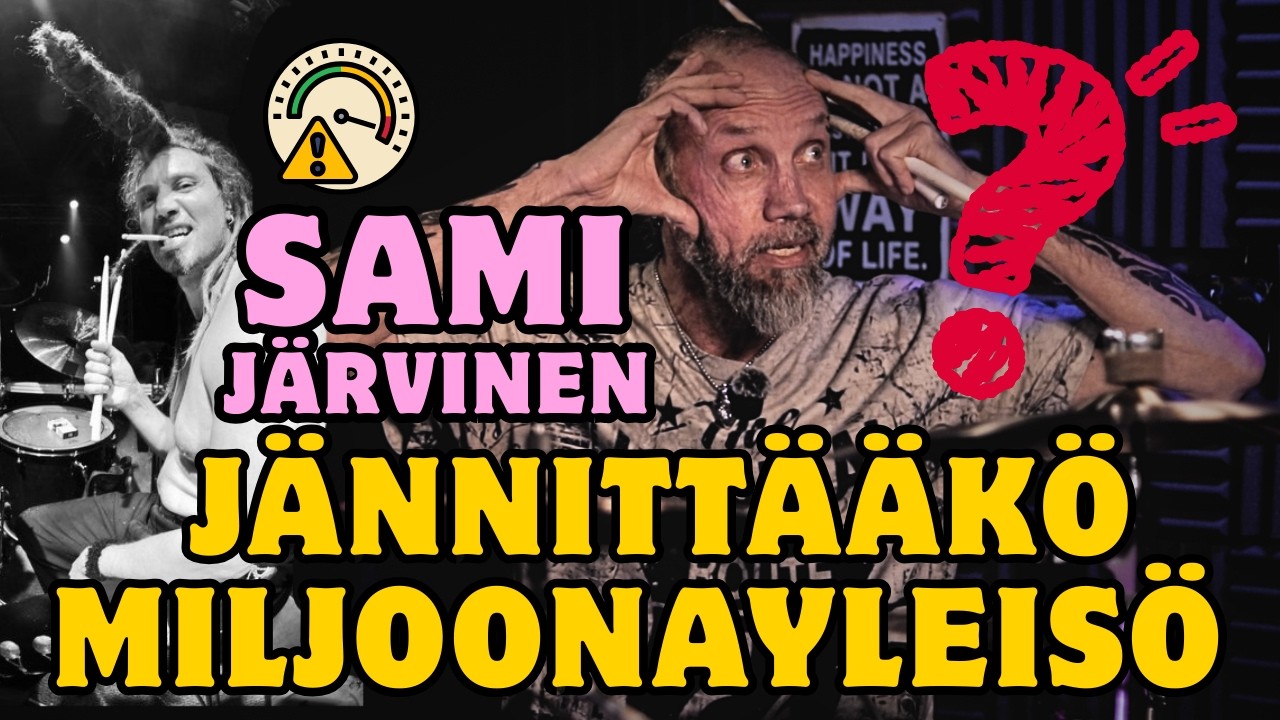 SAMI JÄRVINEN | Pääaineena rummut