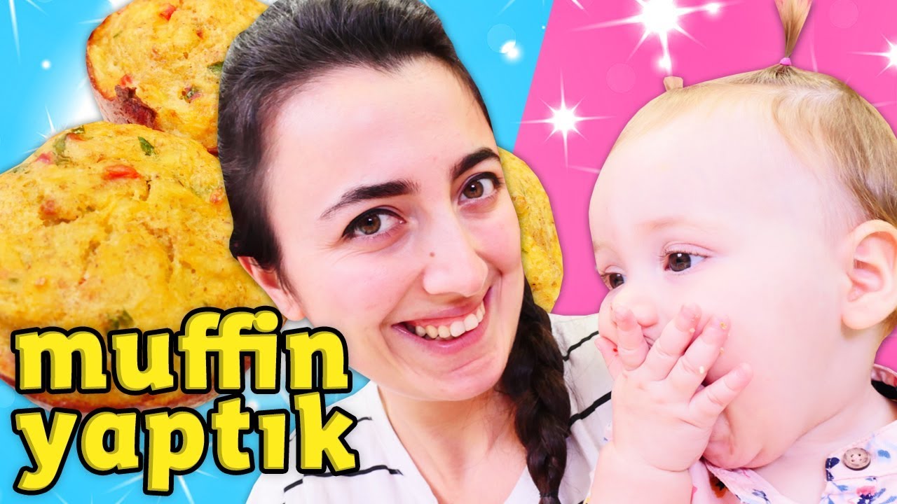 Anne Vlog. Sevcan Derin için patatesli muffin yapıyor. Bebekler için yemek tarifleri