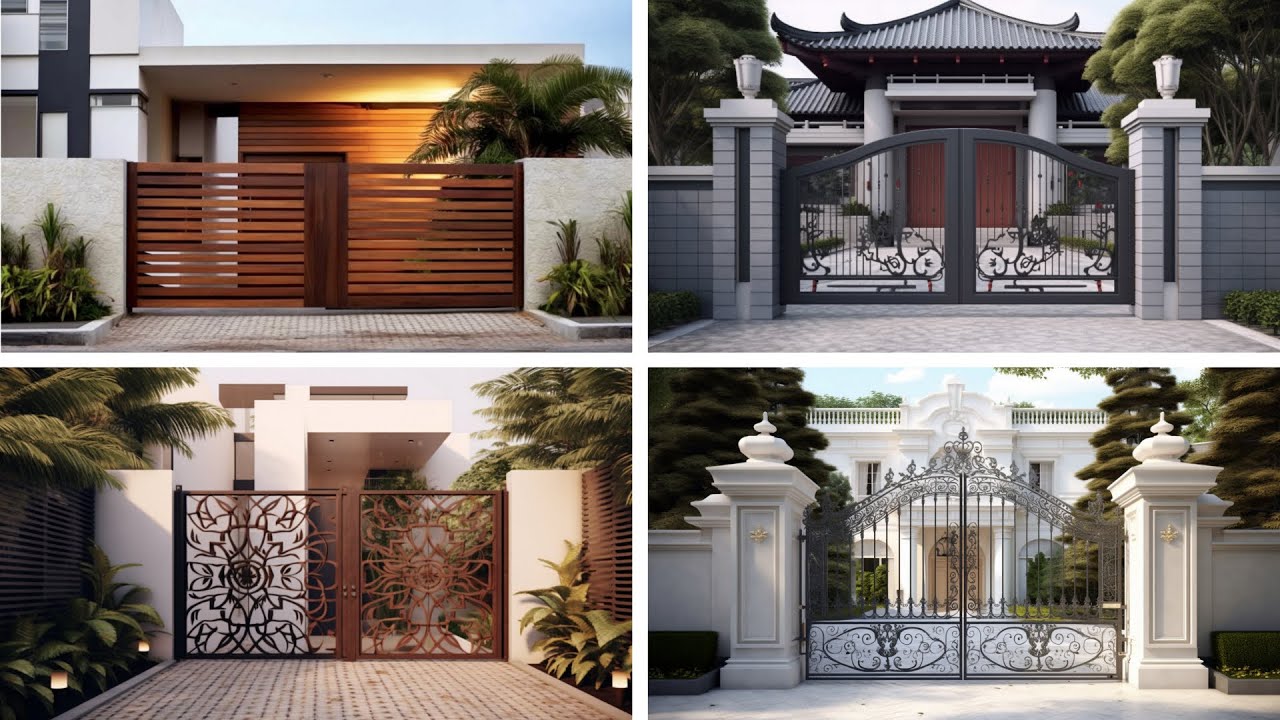 The Latest Collection of Minimalist Home Gate Design Ideas 2023