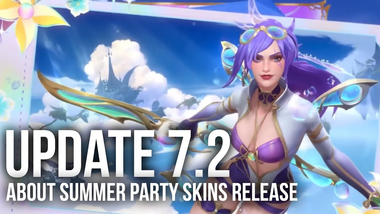 Patch 7.2 Update about Summer Party skins release (Wild Rift)