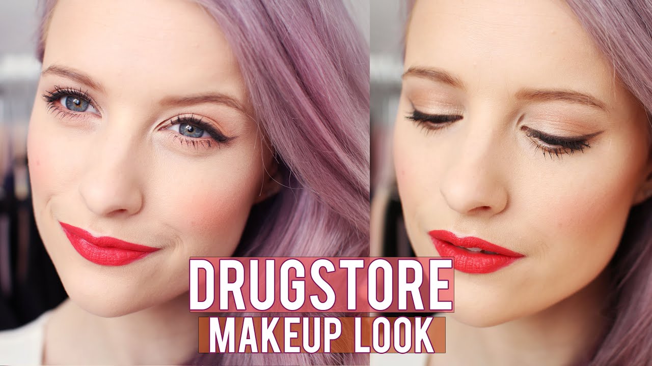 Chatty Drugstore Makeup Look | Inthefrow