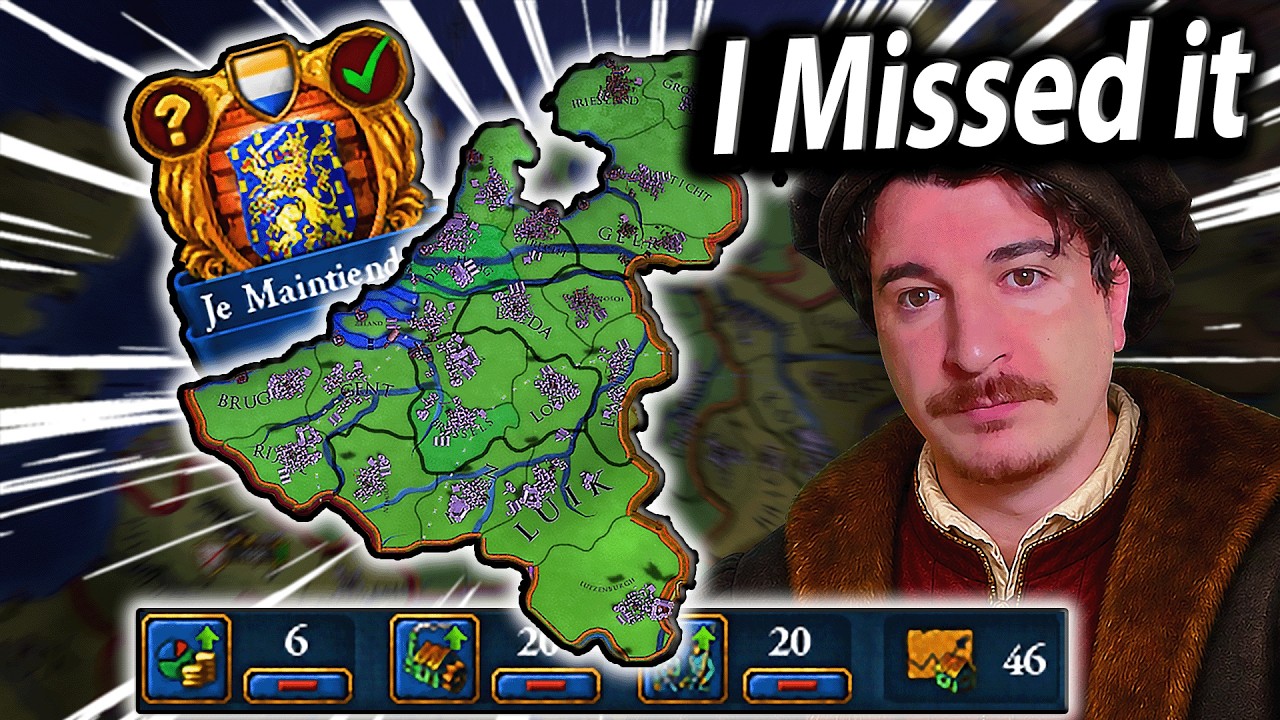 After 1 Year I Played EU4 Again & LOVED PLAYING TALL as Holland