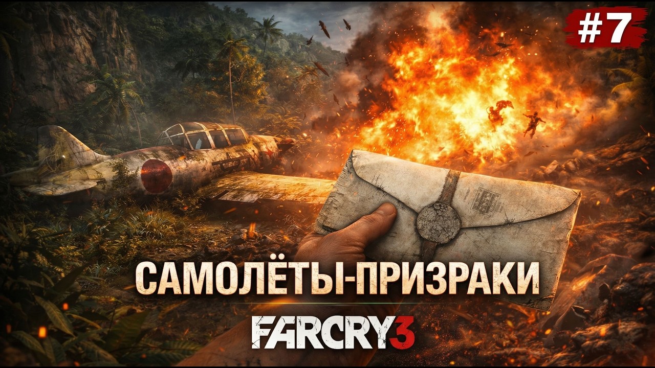 Far Cry 3. Полное прохождение. Часть 7. Призраки павших самолётов.