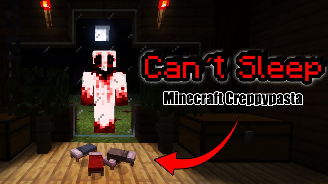 CAN´T SLEEP | No puedes dormir Hay Monstruos Cerca ☠️| Minecraft Creppypasta