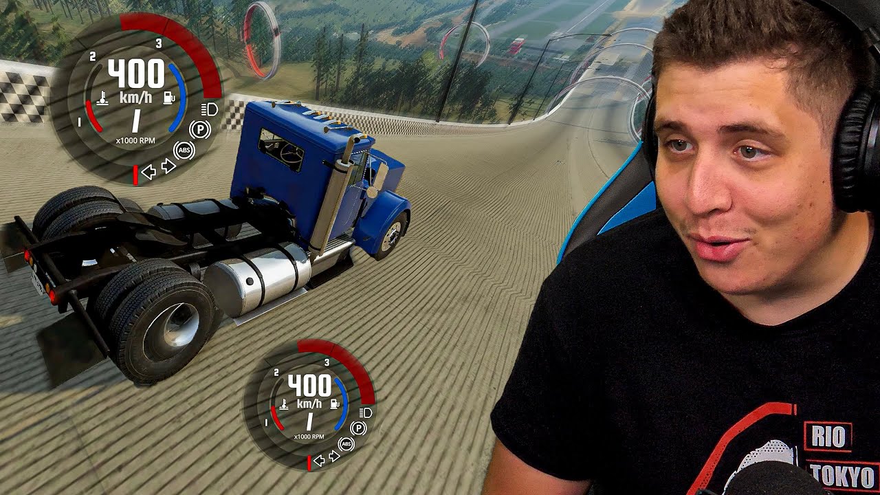 KAMION 400 KM/H-VAL?!?!💥 BeamNG Barmai #15