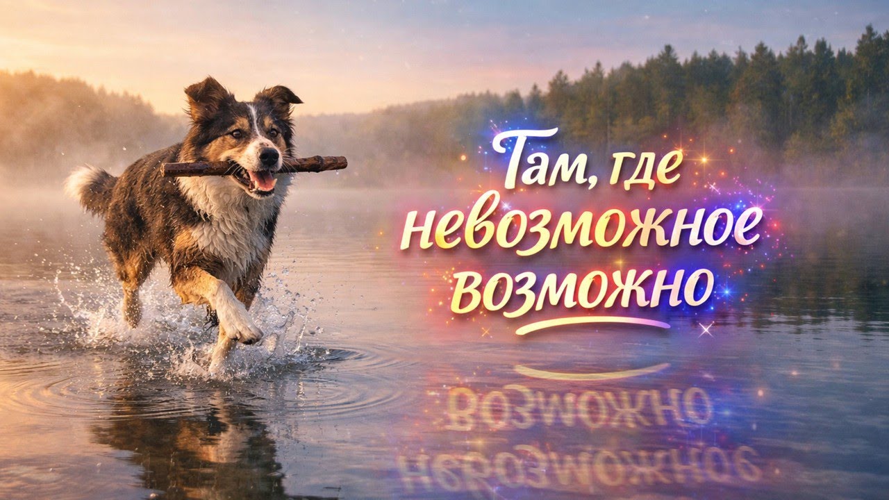 Плоские Шутки и Анекдоты на Иврите: Собака, умеющая ходит по воде.