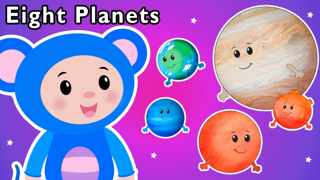Eight Planets and More | Mother Goose Club Nursery Rhymes