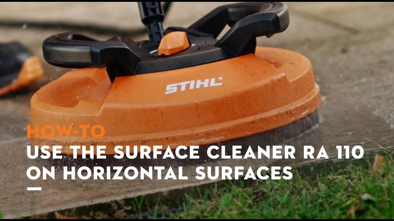 How to use the STIHL Surface Cleaner RA 101