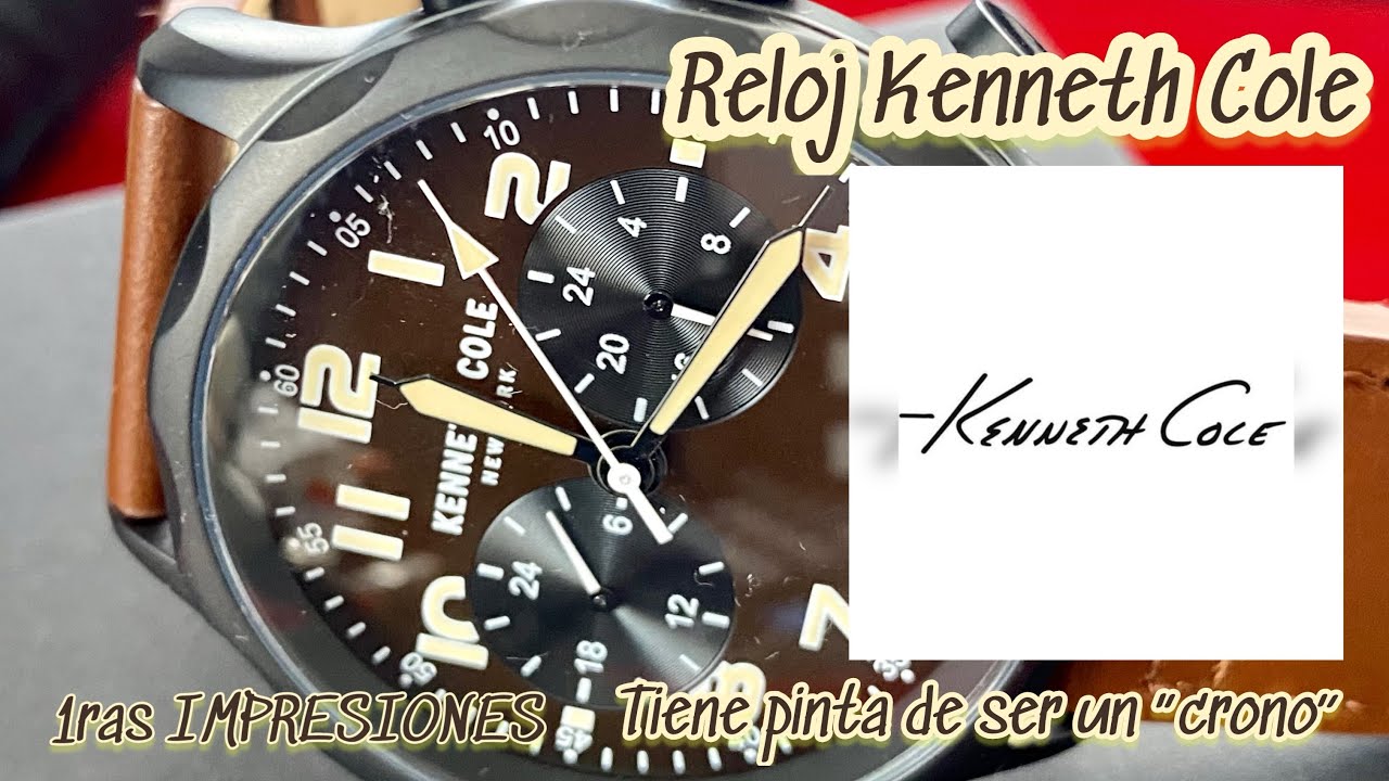 Kenneth Cole nos engaña con este tipo de relojes… 🤔