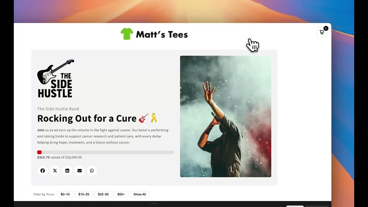 Fundlet - Create Isolated Fundraising Campaign
