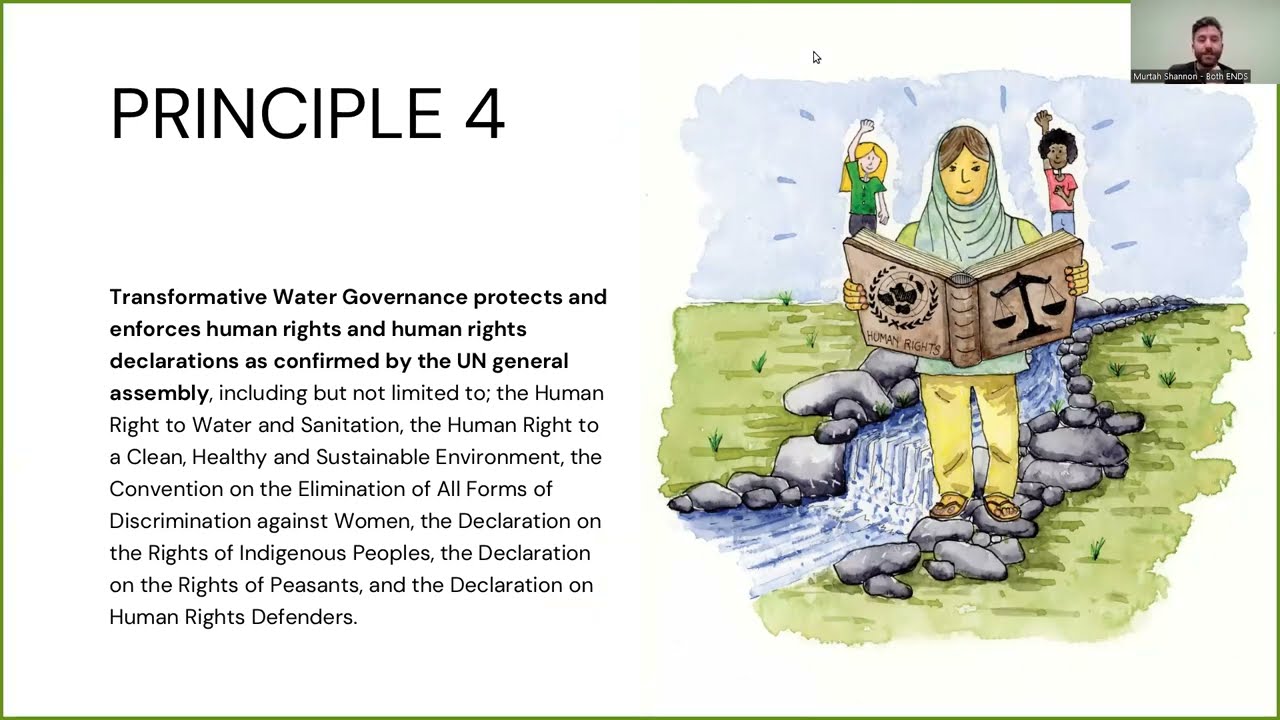 Towards just water governance in Colombia: A dialogue on the Transformative Water Pact