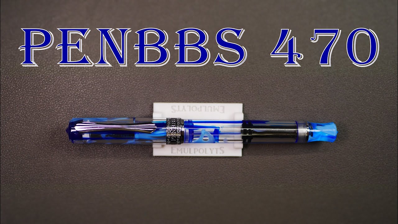 Stylo-plume PenBBS 470 (Misty Mountains): présentation, essai et avis