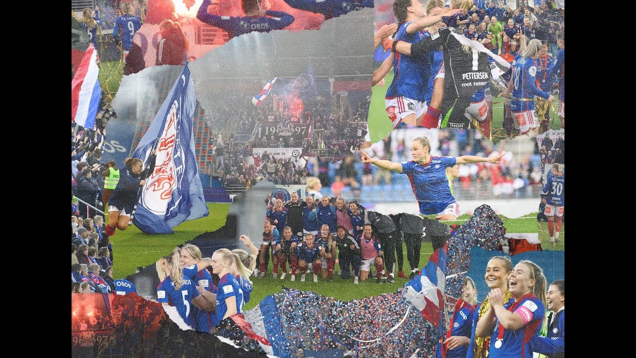 P.A.S, Vålerenga Damer - Damene i kongeblått (lyrics video)