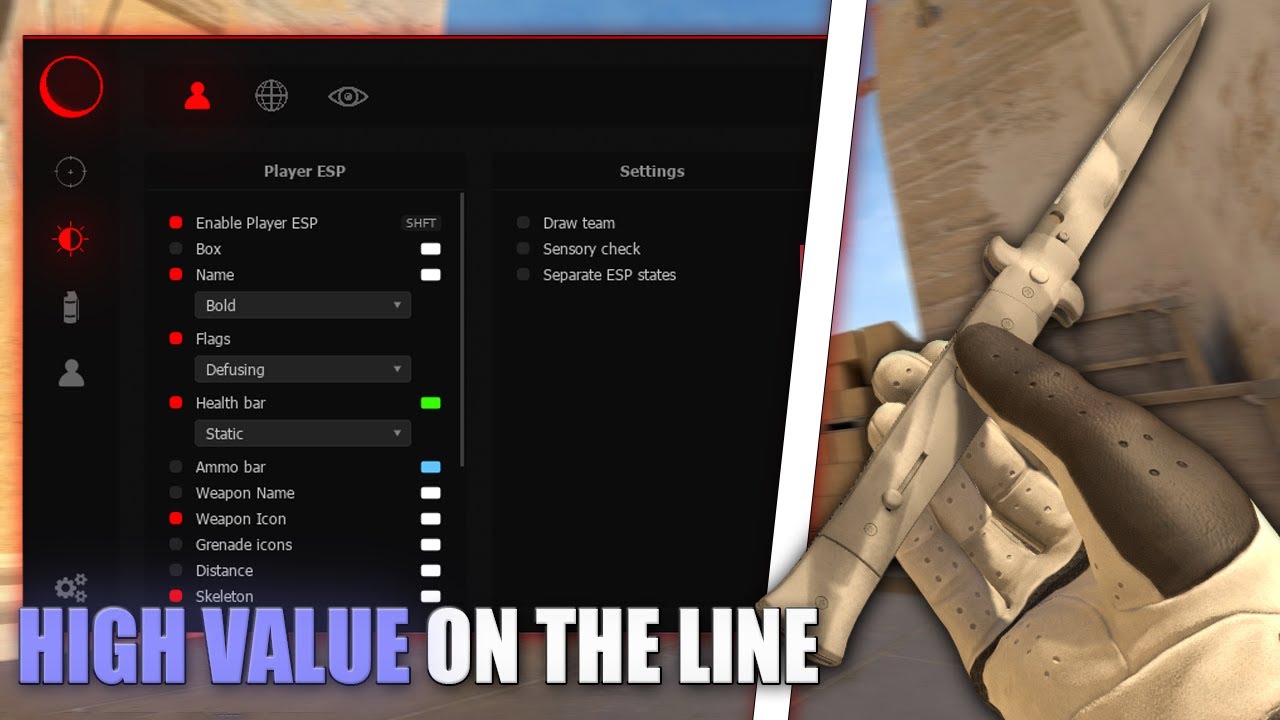 CHEATING in CS2 with a HIGH VALUE INVENTORY?! 😱 ft. umbra.top