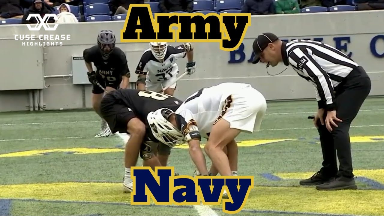 Army vs Navy 2025 Lacrosse Highlights