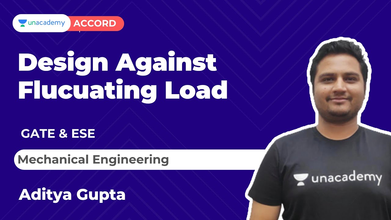 Design against Fluctuating Load | GATE & ESE | Mechanical Engineering | Aditya Gupta