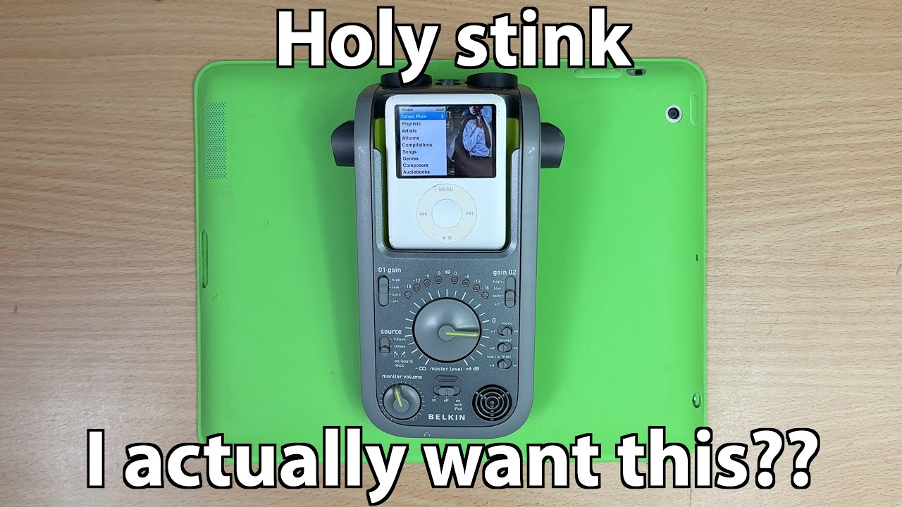 iPod Accessories that actually don't suck.