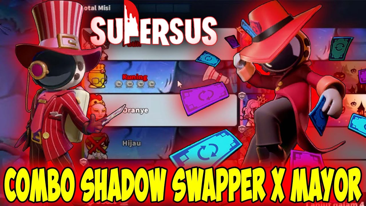 COMBO SHADOW SWAPPER DAN SHADOW MAYOR !! Super Sus Indonesia