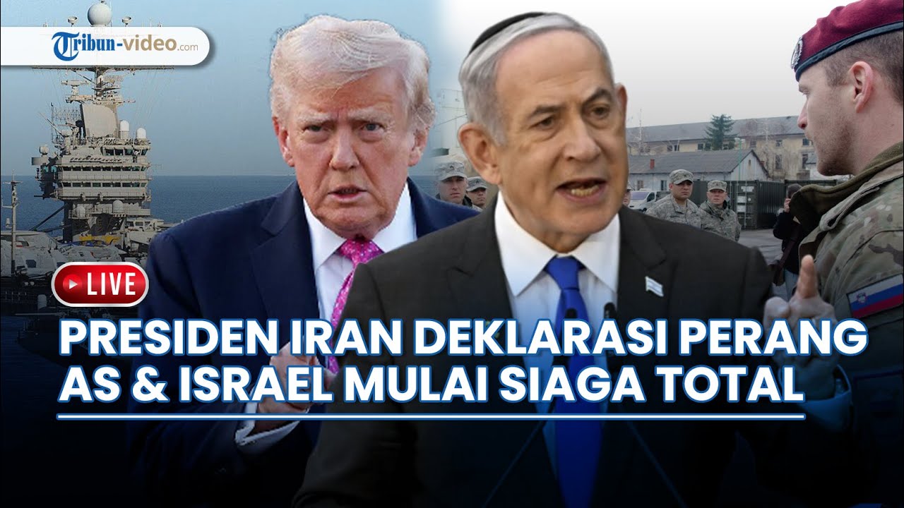 🔴 Armada AS Mulai Bergerak, Iran Deklarasi Perang, Israel Siaga Total hingga Rusia Masuk Panggung