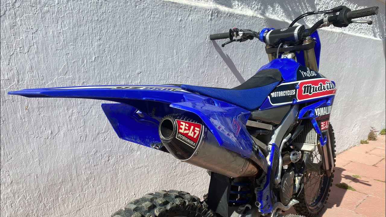 Así suena un escape Yoshimura en una Yamaha Yz 250 F