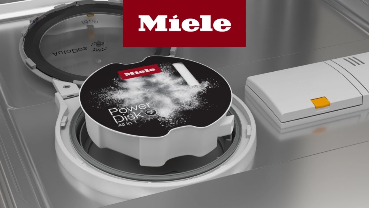 AutoDos: Wie lege ich die PowerDisk bei meinem Geschirrspüler ein? | Miele