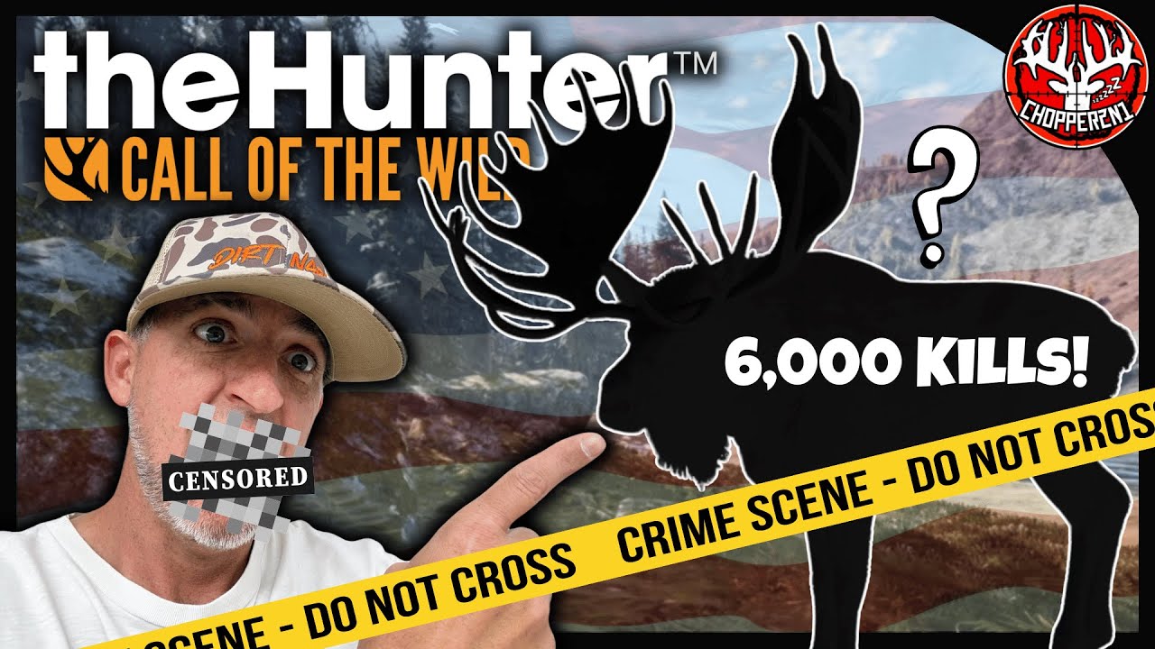 Moose Grinding! 6000+ Kills in!!!  The Hunter: Call of the Wild