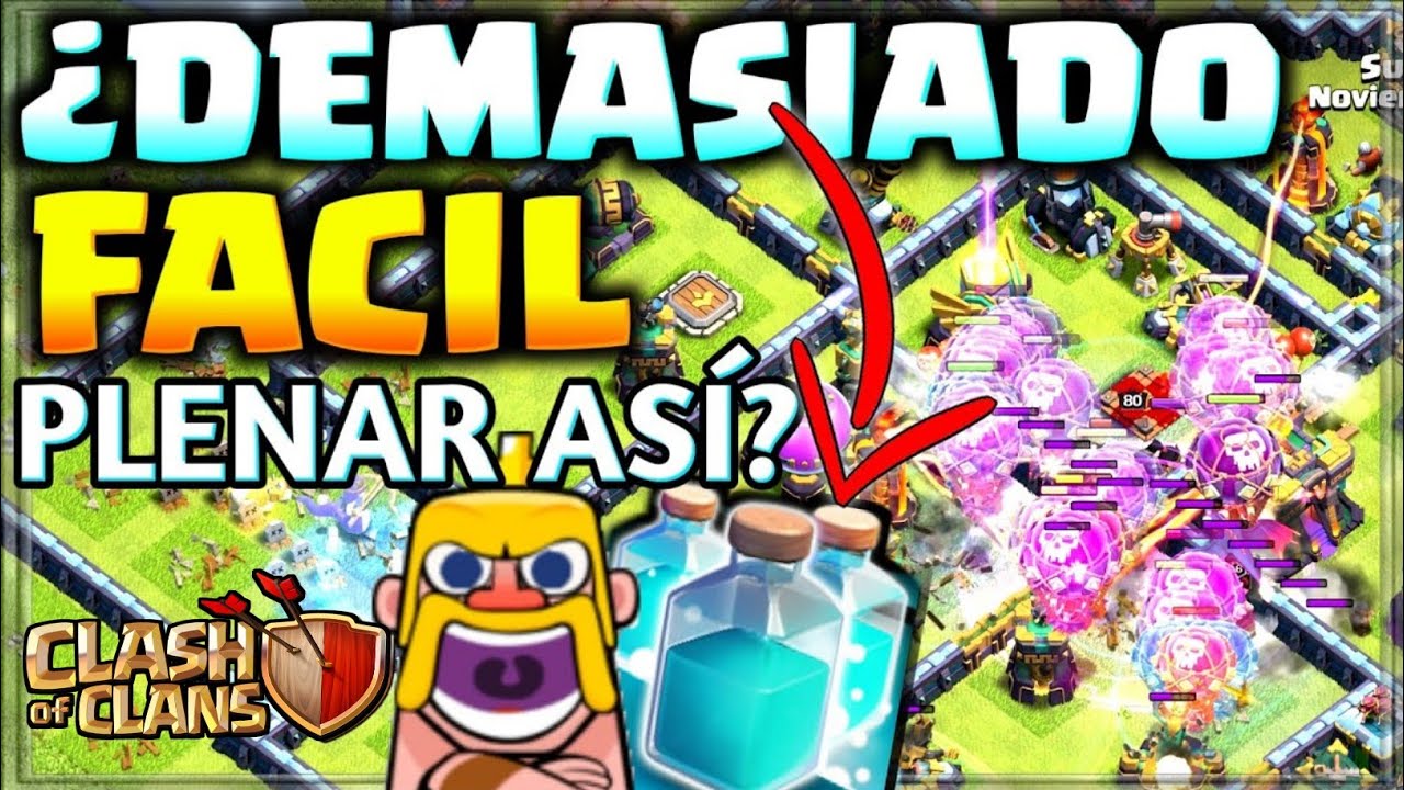 DIRIGIBLE Y CLONACIÓN 💥 ¡NUEVO ATAQUE CON DRAGONES!! CLASH OF CLANS COC TH14 MASS GOHST CLONE DRAGON