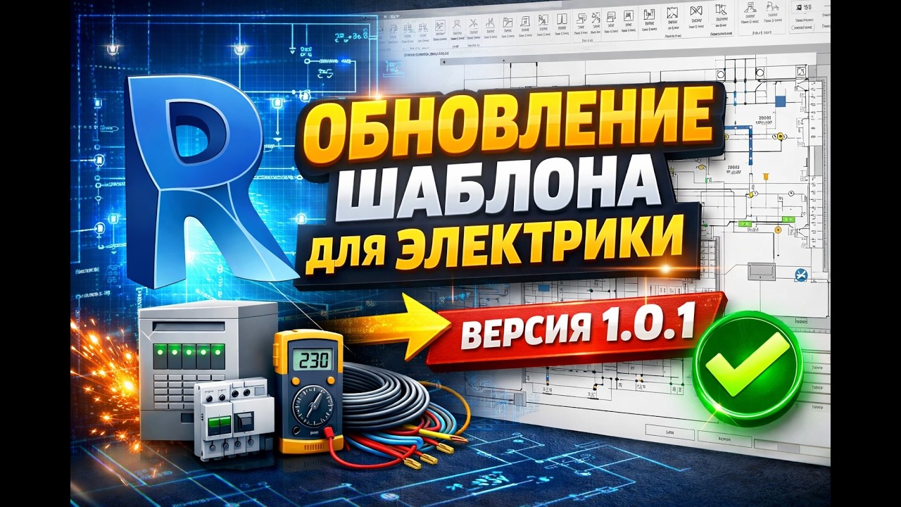 15. Версия 1.0.1 шаблона ЭОМ для Revit