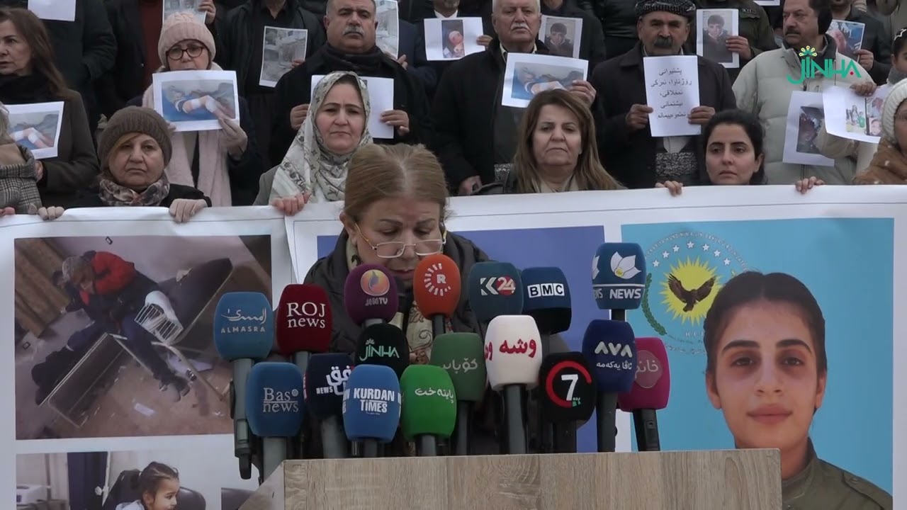 ژنان،وەک وەفایەک بۆ خوێنی شەهیدانی ڕۆژئاوای کورستان،گردبوونەوەیان ئەنجامدا.