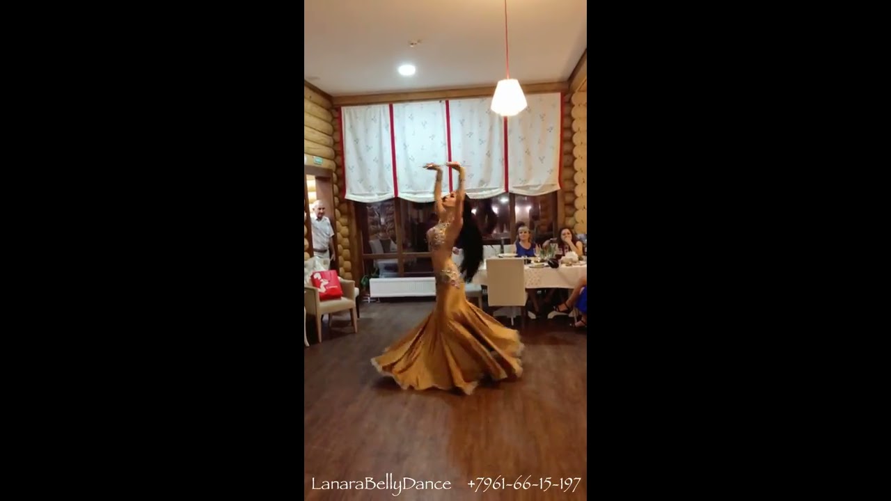 Ланара - Восточный танец с саблей в кафе Сударь. Lanara Belly Dance with sword