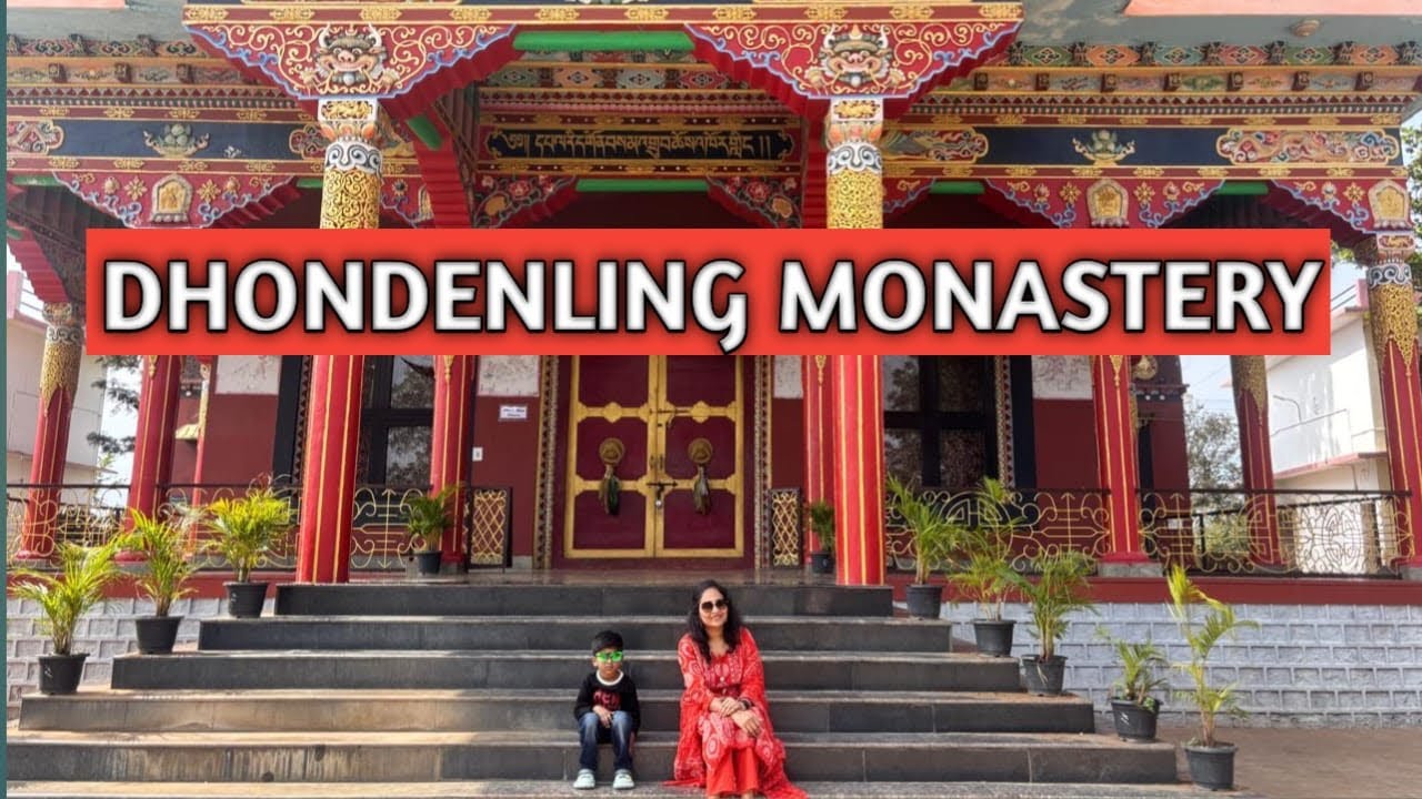 Dhondenling Monestry Road Trip | Dhondenling Tibetan Settlement | P G palya Safari