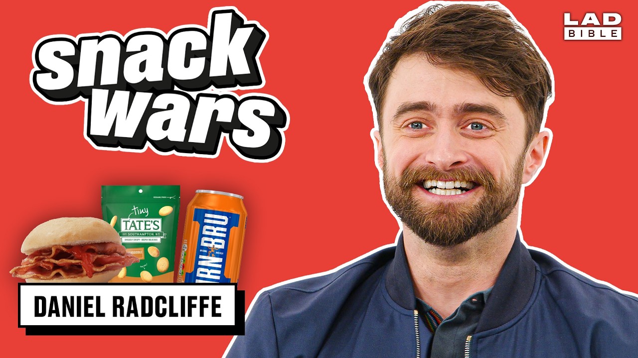 Daniel Radcliffe Tries British & American Food | Snack Wars
