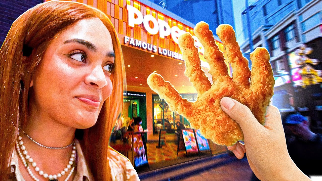 Это было самое безумное блюдо в меню POPEYES в Китае!
