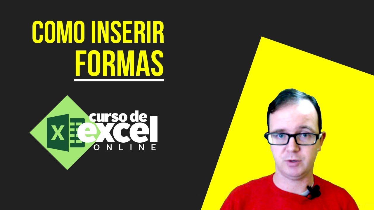 Curso de Excel OnLine - Dica de Excel - Como inserir formas no Excel