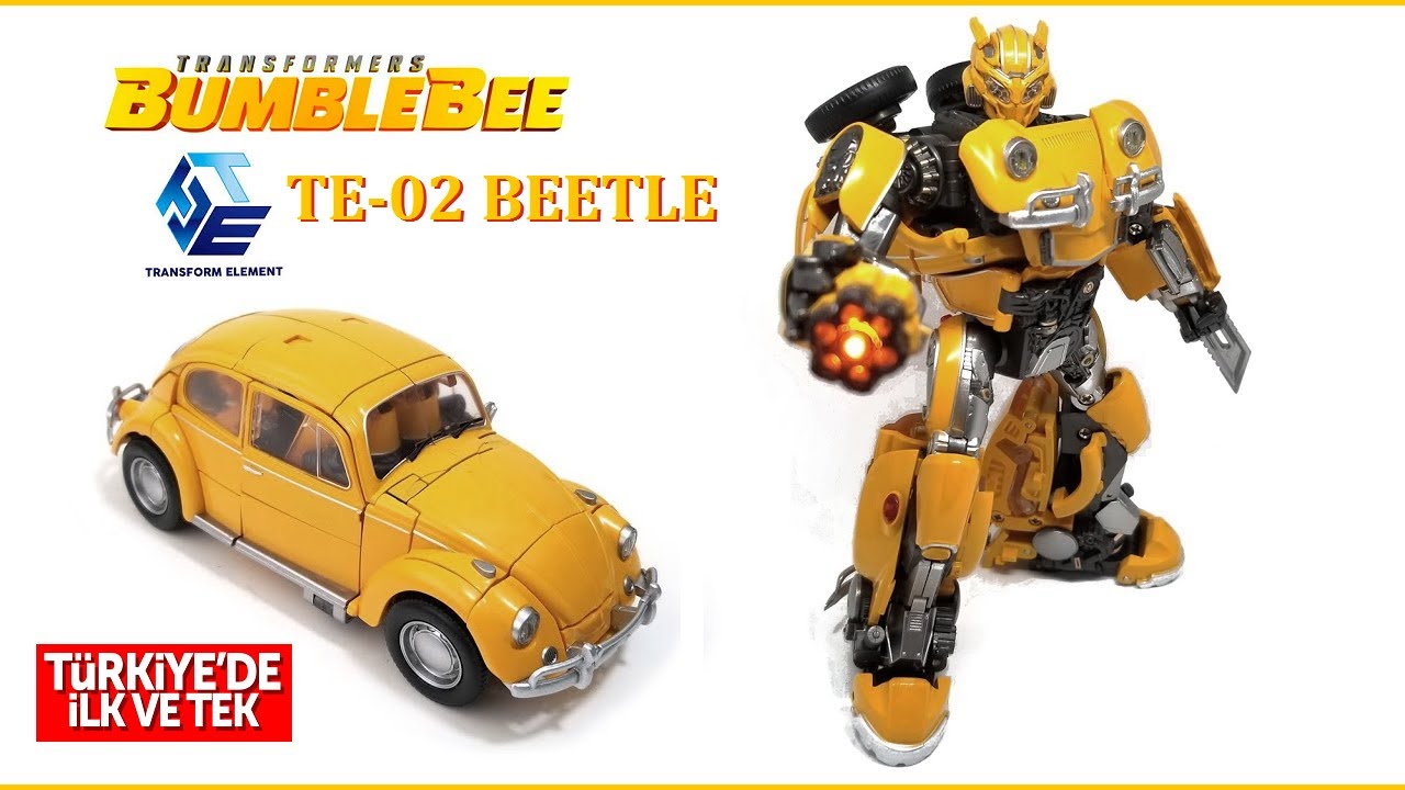 TE02 Beetle Bumblebee KO figürü - Transformers Bumblebee filmi figür incelemesi