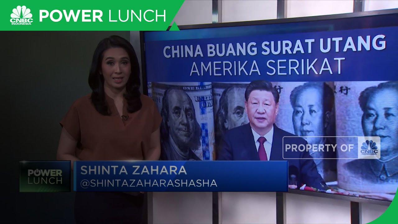 China Buang Surat Utang Amerika Serikat
