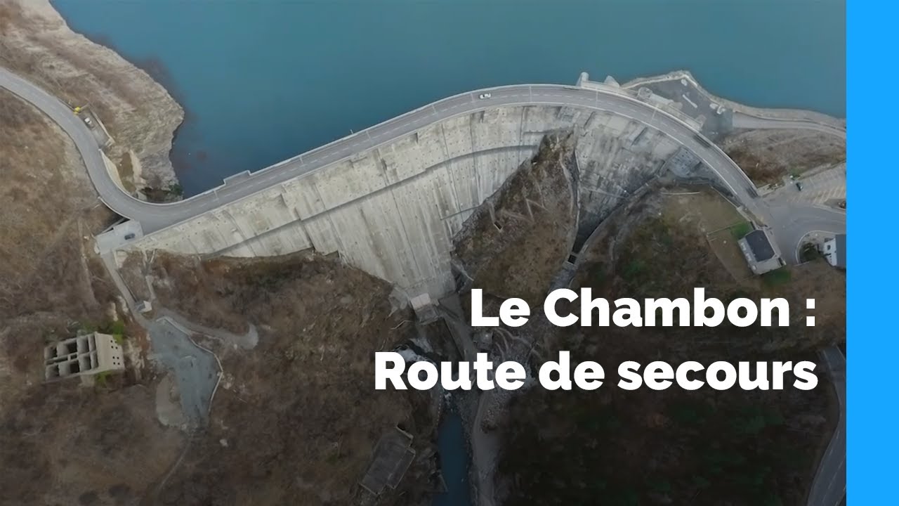 Tunnel du Chambon : Route de secours RS 1091